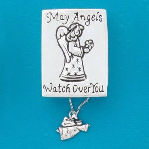 May Angels Wish Boxw/Angel Necklace