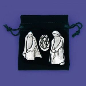 3pc. Nativity Set w/pouch