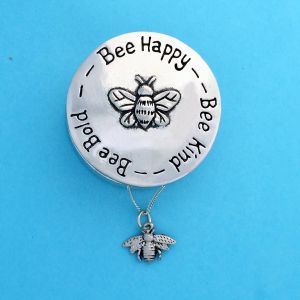 Bee Wish Box w/bee necklace