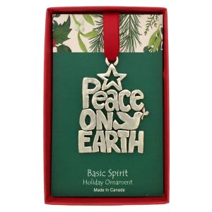 Peace on Earth Ornament