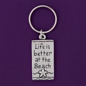 Life/Beach Keychain