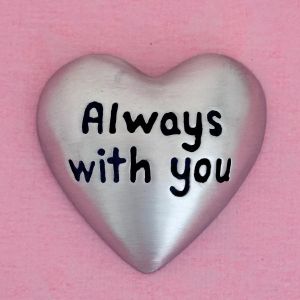 Always With You Small Heart Token