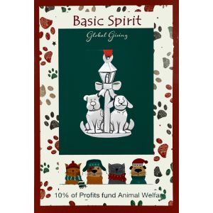 Lamppost Dog Animal Welfare Global Giving Orn.