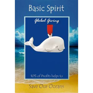 Willy the Whale Save our Oceans Global Giving Orn.