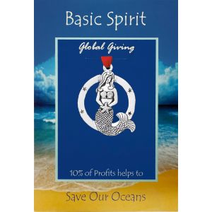 Mermaid Save our Oceans Global Giving Orn.