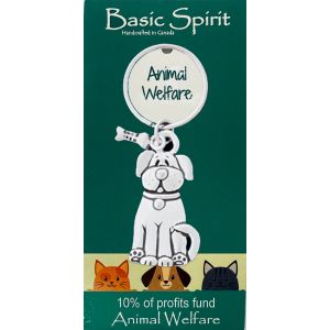 Dog Animal Welfare Keychain