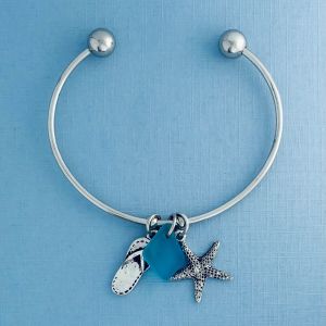 Sandal w/ Starfish Cuff Bracelet 