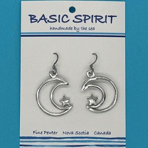 Moon Woodstock Earrings 