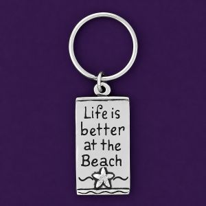Life/Beach Keychain