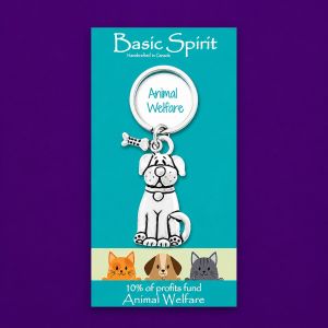 Dog Animal Welfare Keychain