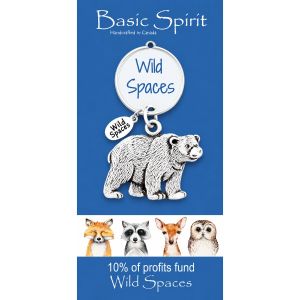 Black Bear Wild Spaces Keychain
