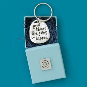 Good Things Quote Keychain (BOXED)