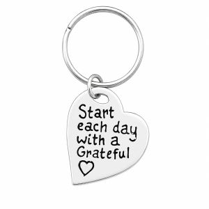 Grateful Heart Quote Keychain (BOXED)