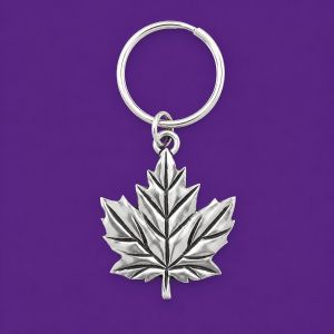 Maple Leaf Keychain