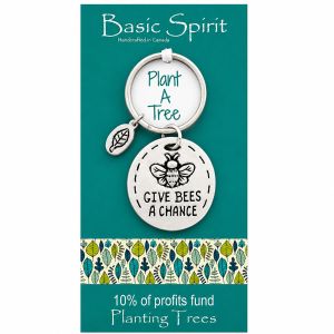 Bees  - Plant A Tree Keychain