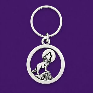 Wolf Keychain