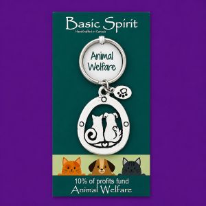 Cat & Dog Animal Welfare Keychain