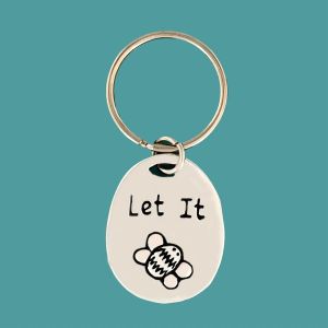 Let it Bee Quote Keychain (BOXED)