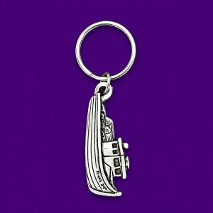 Lobster Boat Keychain