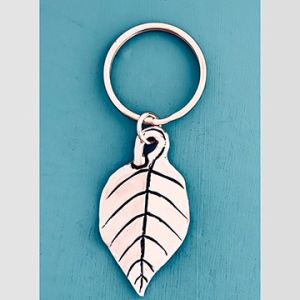 Leaf Keychain 