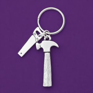 Hammer Keychain