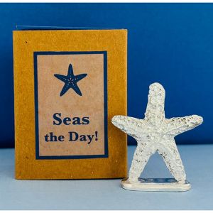 Starfish "Sea's The Day" Matchbox Messages