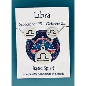 Libra Necklace & Earring Set 