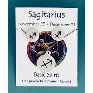 Sagittarius Necklace & Earring Set 
