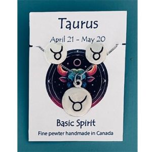 Taurus Necklace & Earrings Set 