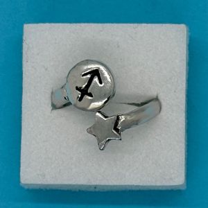 Sagittarius Adjustable Wrap Ring 