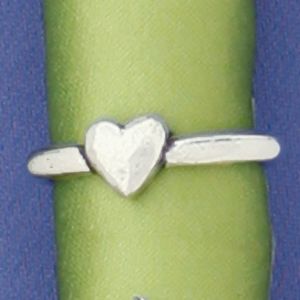 Heart Ring (Size 8 ) 