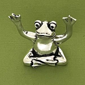 Sitting Frog Ring Holder