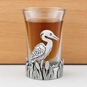 Heron Shot Glass