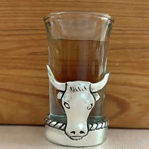 Longhorn Shot Glass