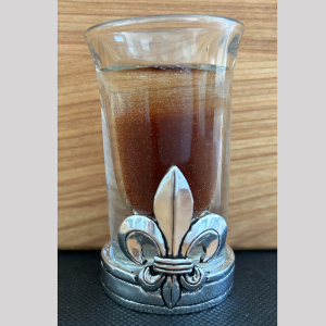 Fleur de Lys Shot Glass