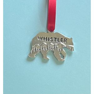 Whistler Bear Holiday Ornament