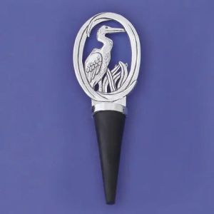 Heron Bottle Stopper