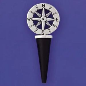 Compass Bottle Stopper